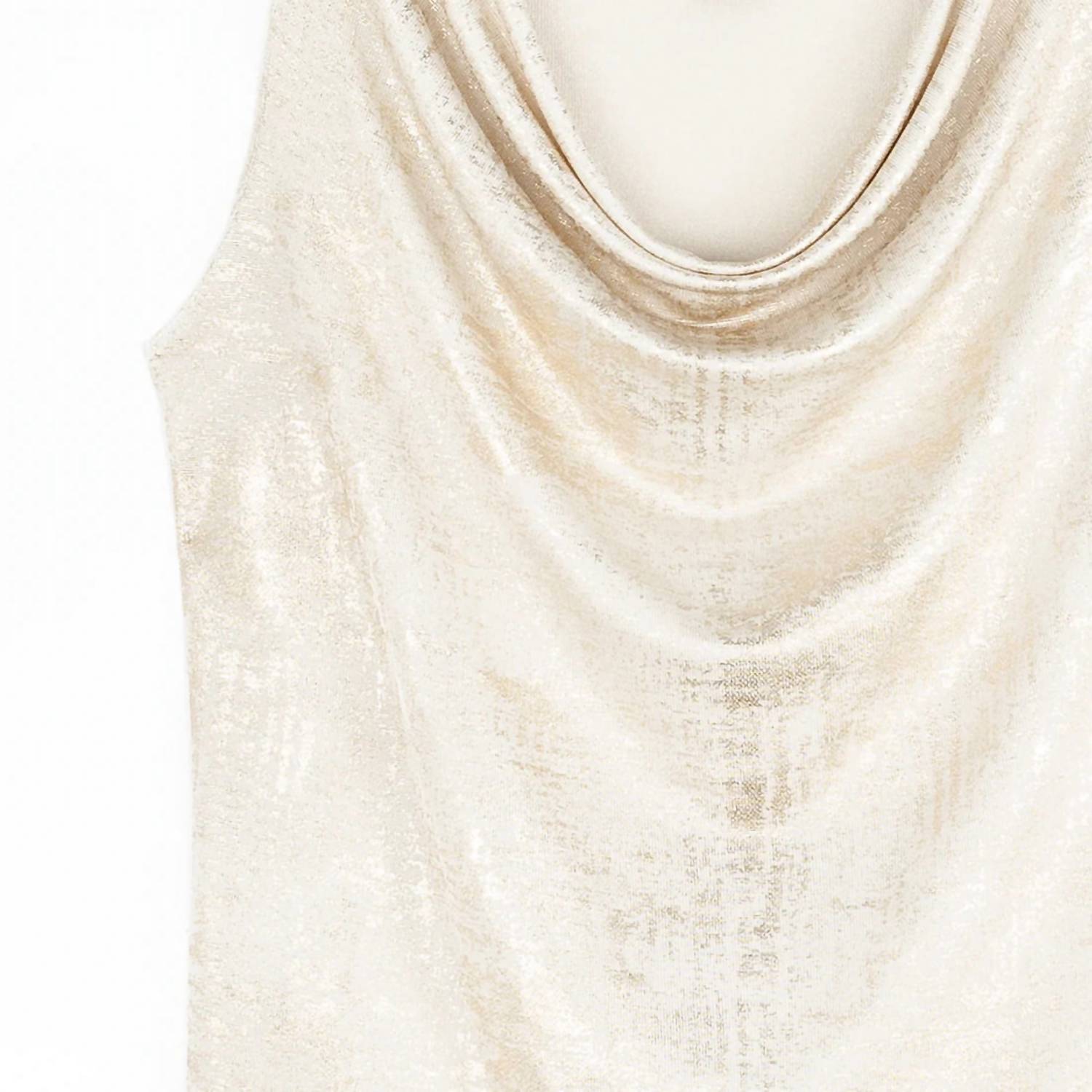 Clara Sunwoo - Shimmer Cowl Tank