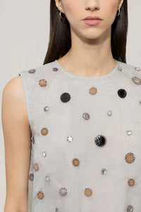 Luisa Cerano - Organza Blouse