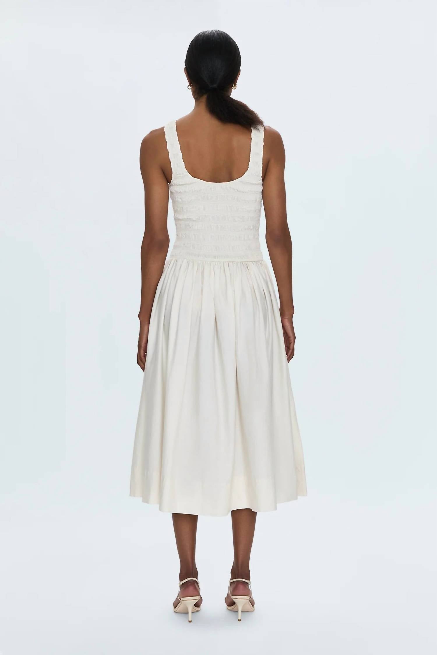 Pistola - Alessia Smocked Drop Waist Dress