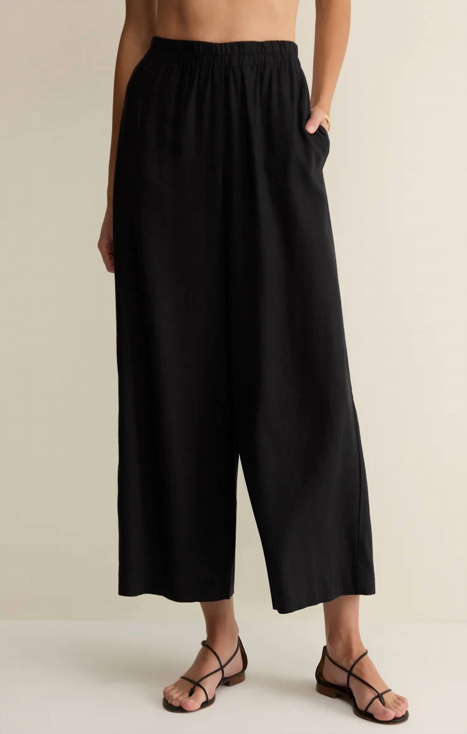 Z Supply - Scout Wide Leg Linen Pant
