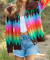 Davi & Dani - Diamonds are a Girl’s Best Friend Cardigan