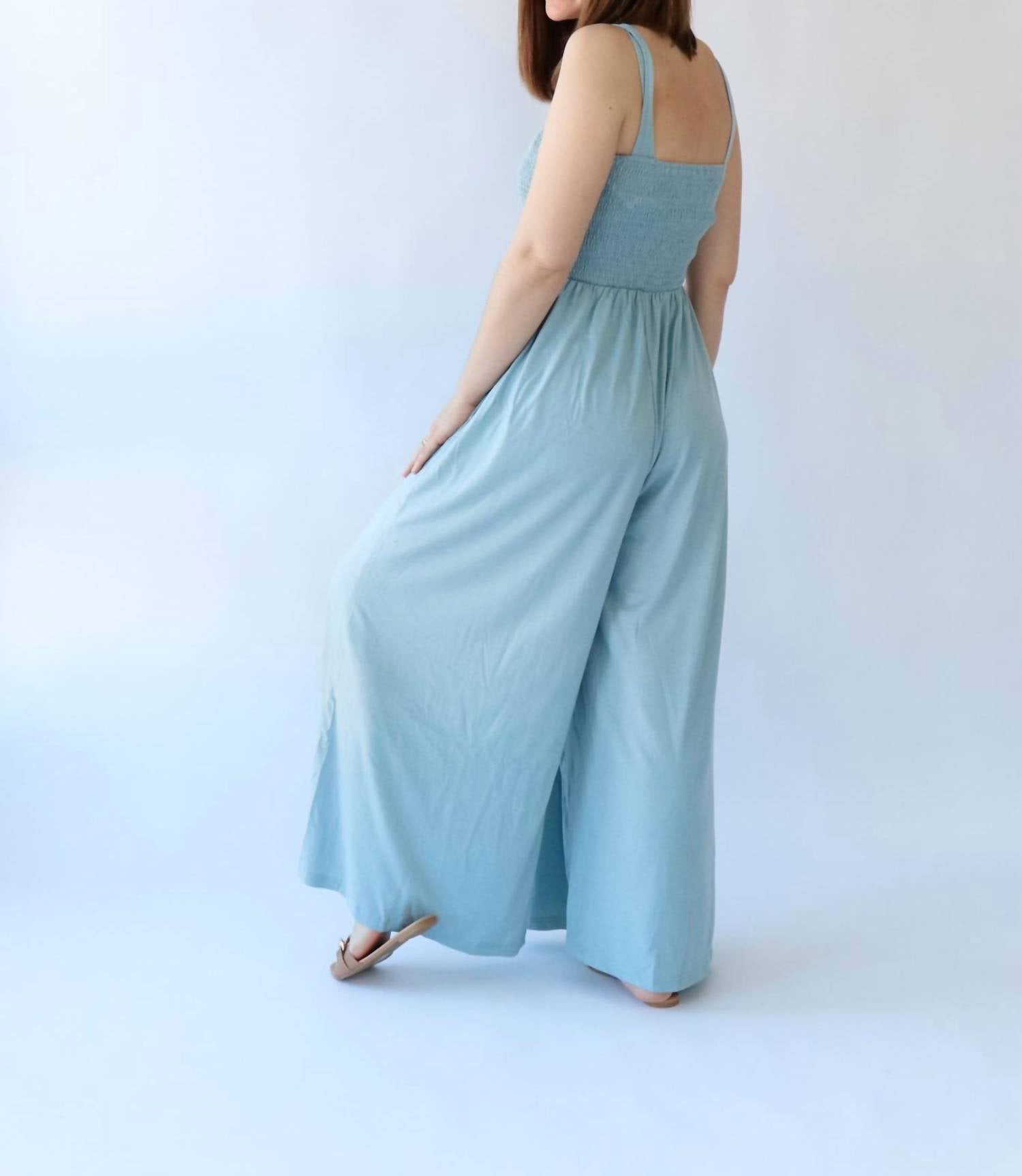 Mountain Valley - Smocked Top Jumpsuit