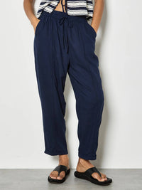 Apricot - Ladder Lace Inset Pants