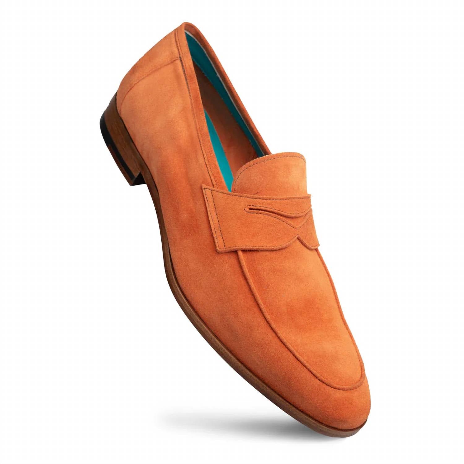 Mezlan - Men's Suede Penny Loafer