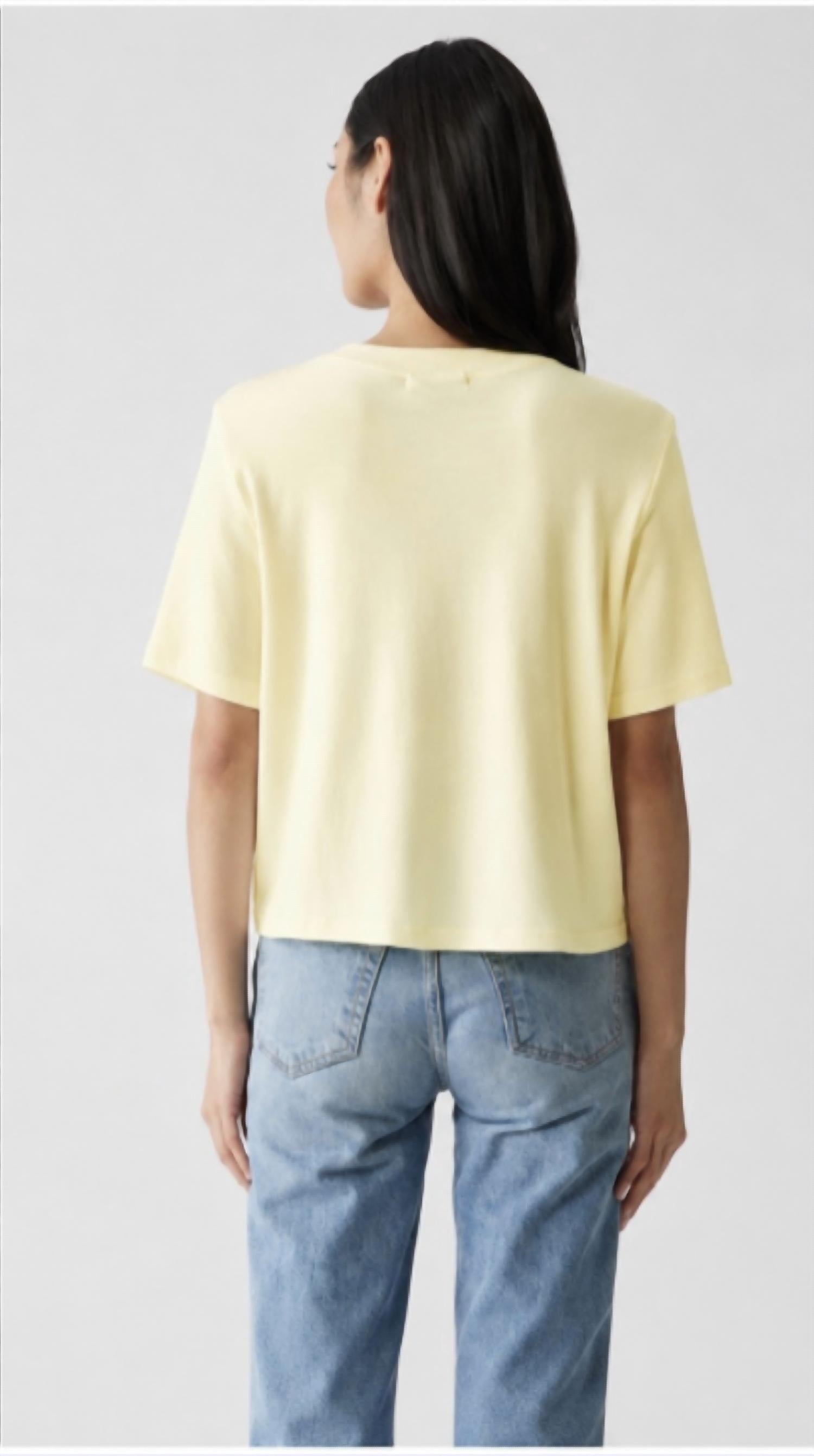 Michael Stars - Kona Cotton Boxy Crew Top