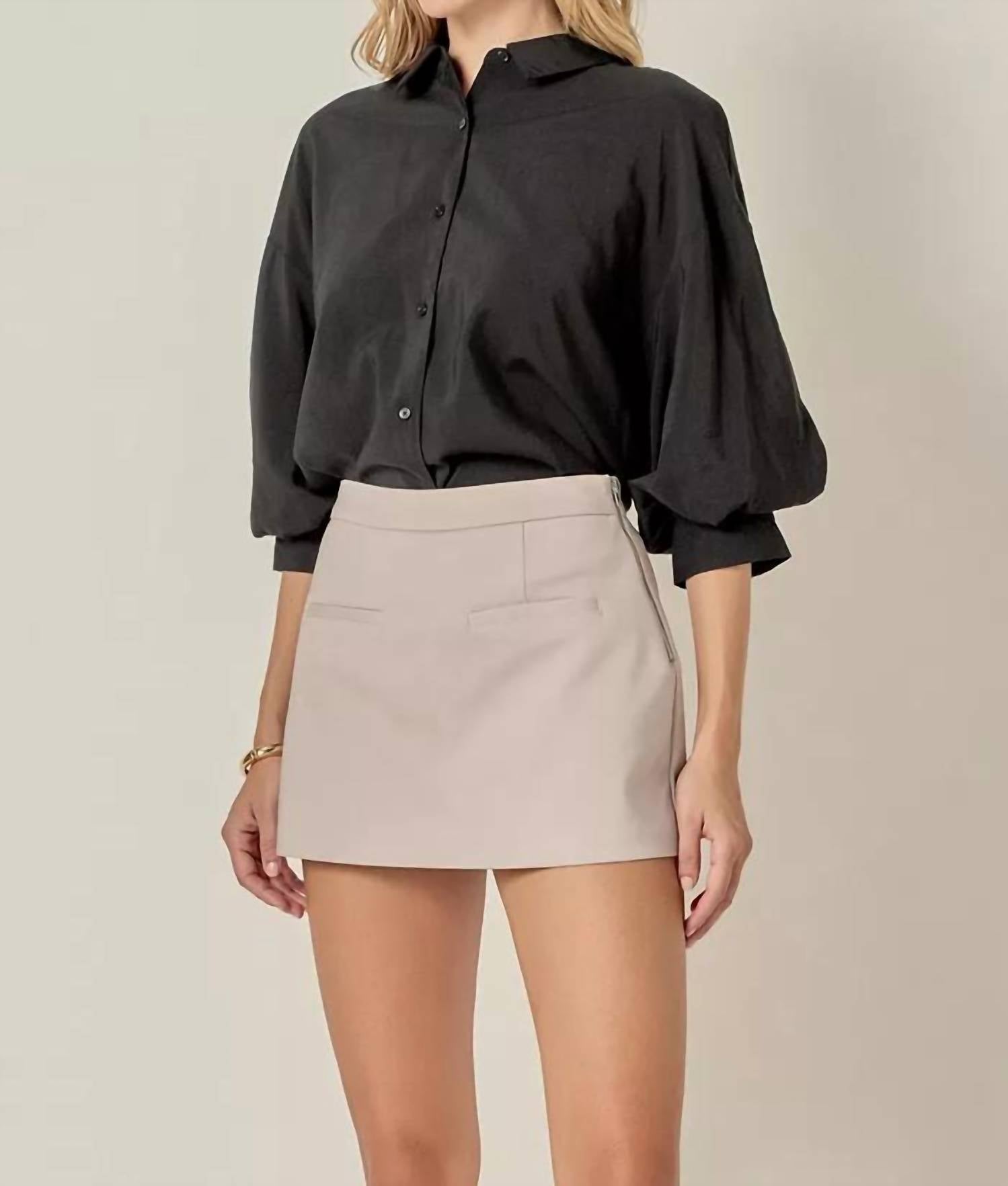 English Factory - Balloon Sleeve Shirt