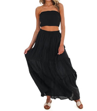 Hyfve - Women's Better People Two Piece Maxi Skirt Set