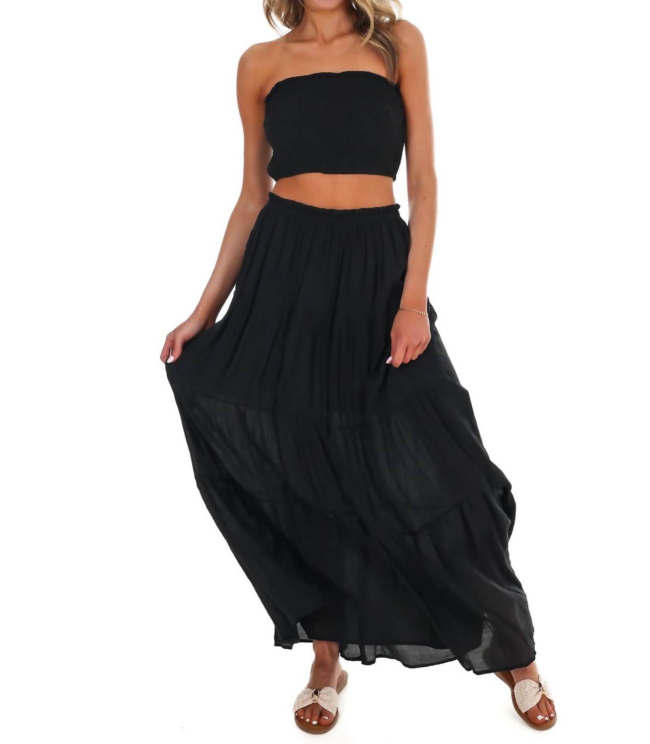 Hyfve - Women's Better People Two Piece Maxi Skirt Set