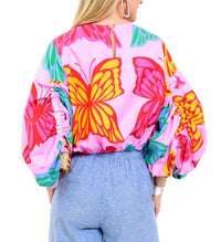 Grace & Bardot - Natalie Puff Sleeves Top