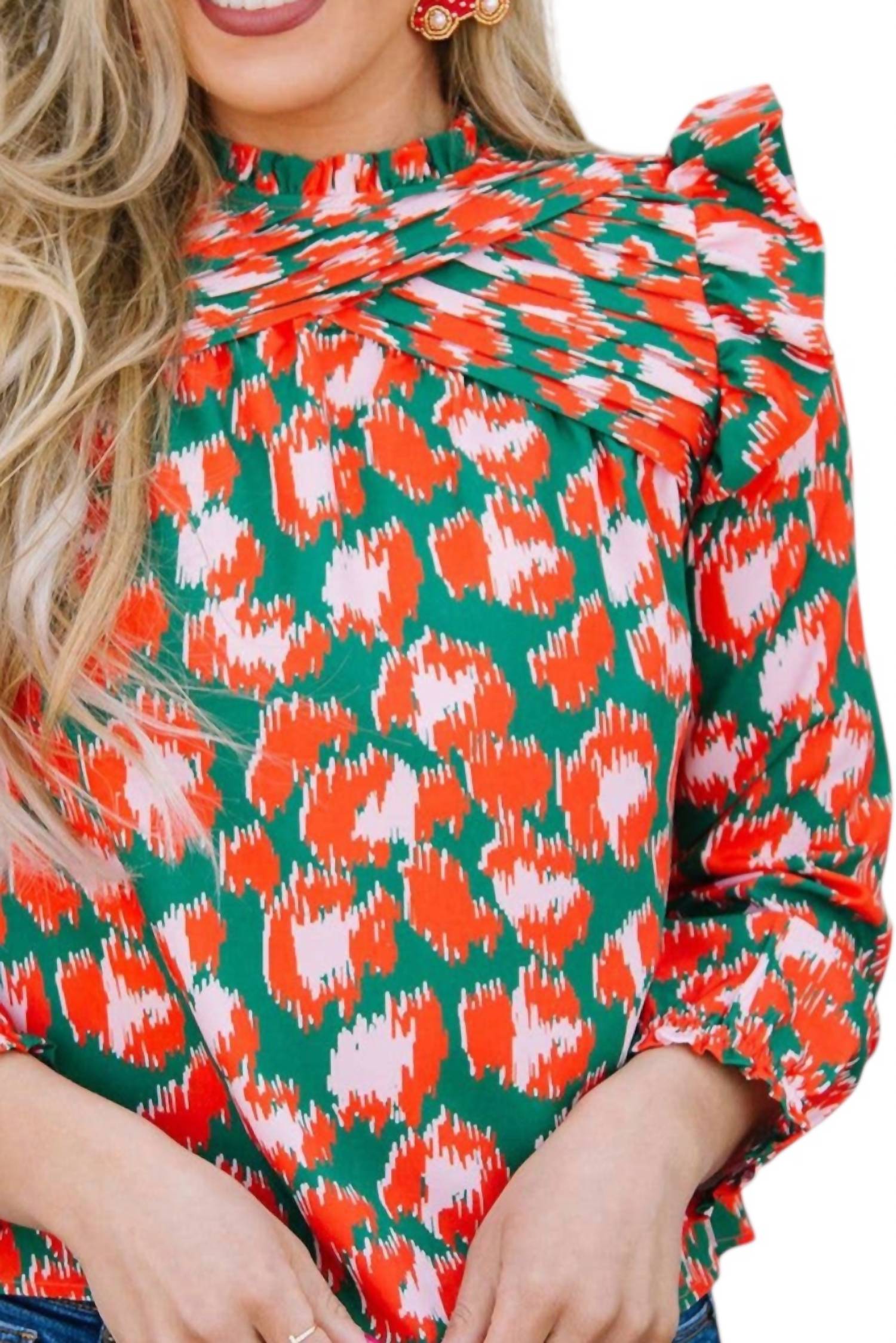 Michelle Mcdowell - Patty Printed Top
