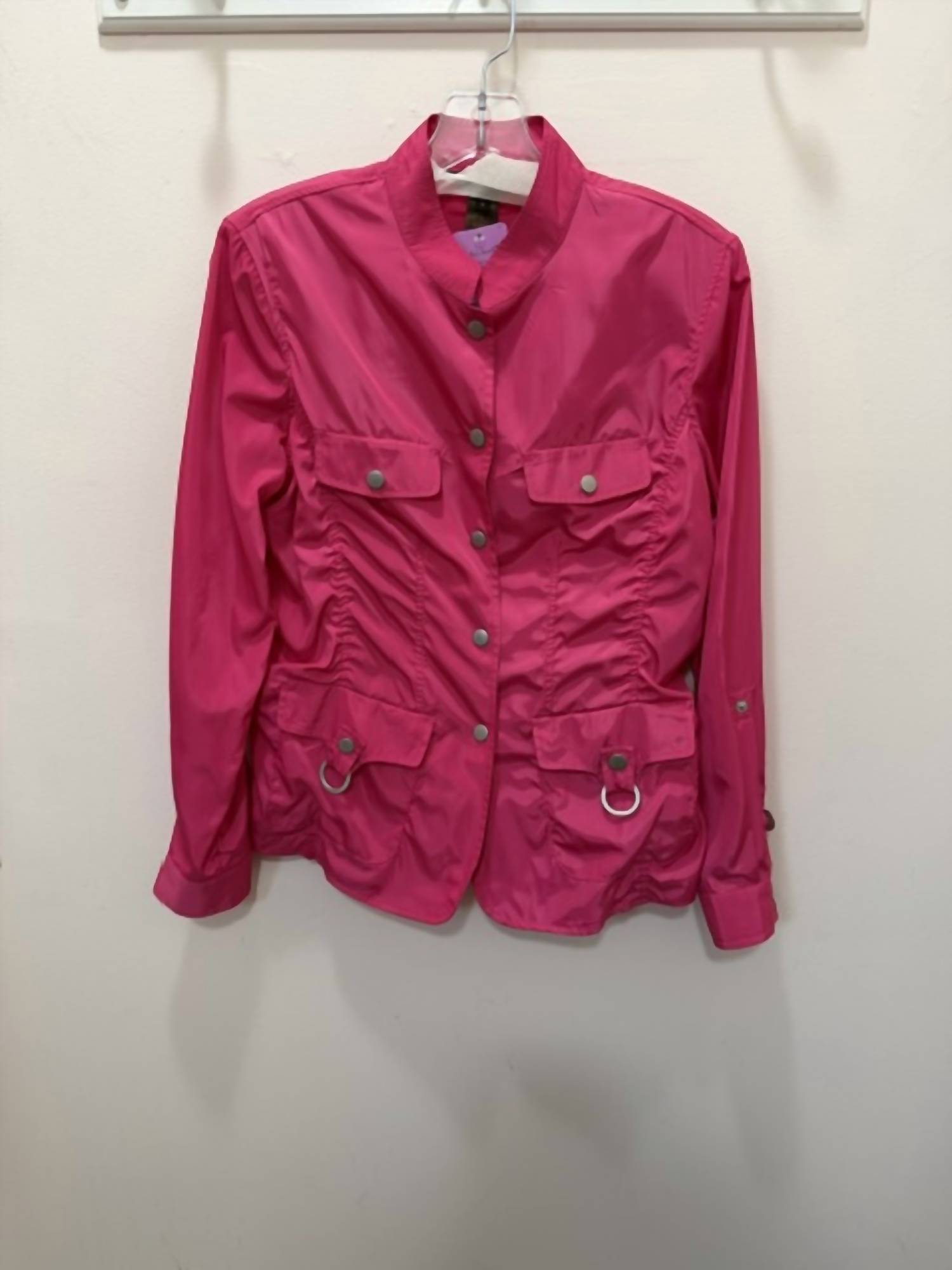 Multiples - Women's Ruched Nylon Jacket