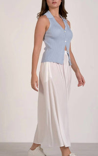 Elan - Collared Knit Vest