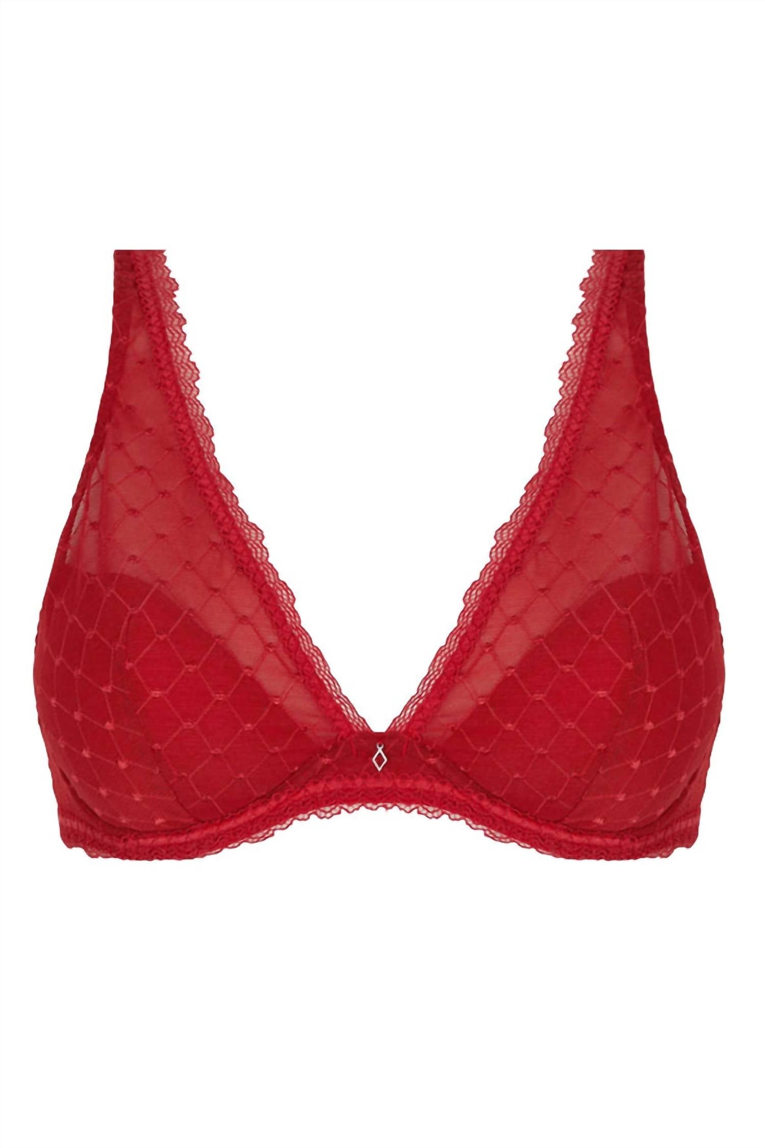 Antigel Boudoir De Filles - Women's Padded Demi Cup Bra