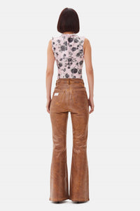 Ganni - Floral Printed Top