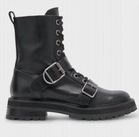 Dolce Vita - Women's Lug Sole Leather Combat Boots