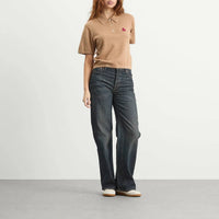 Isabel Marant - Althea Short Sleeve Polo Top
