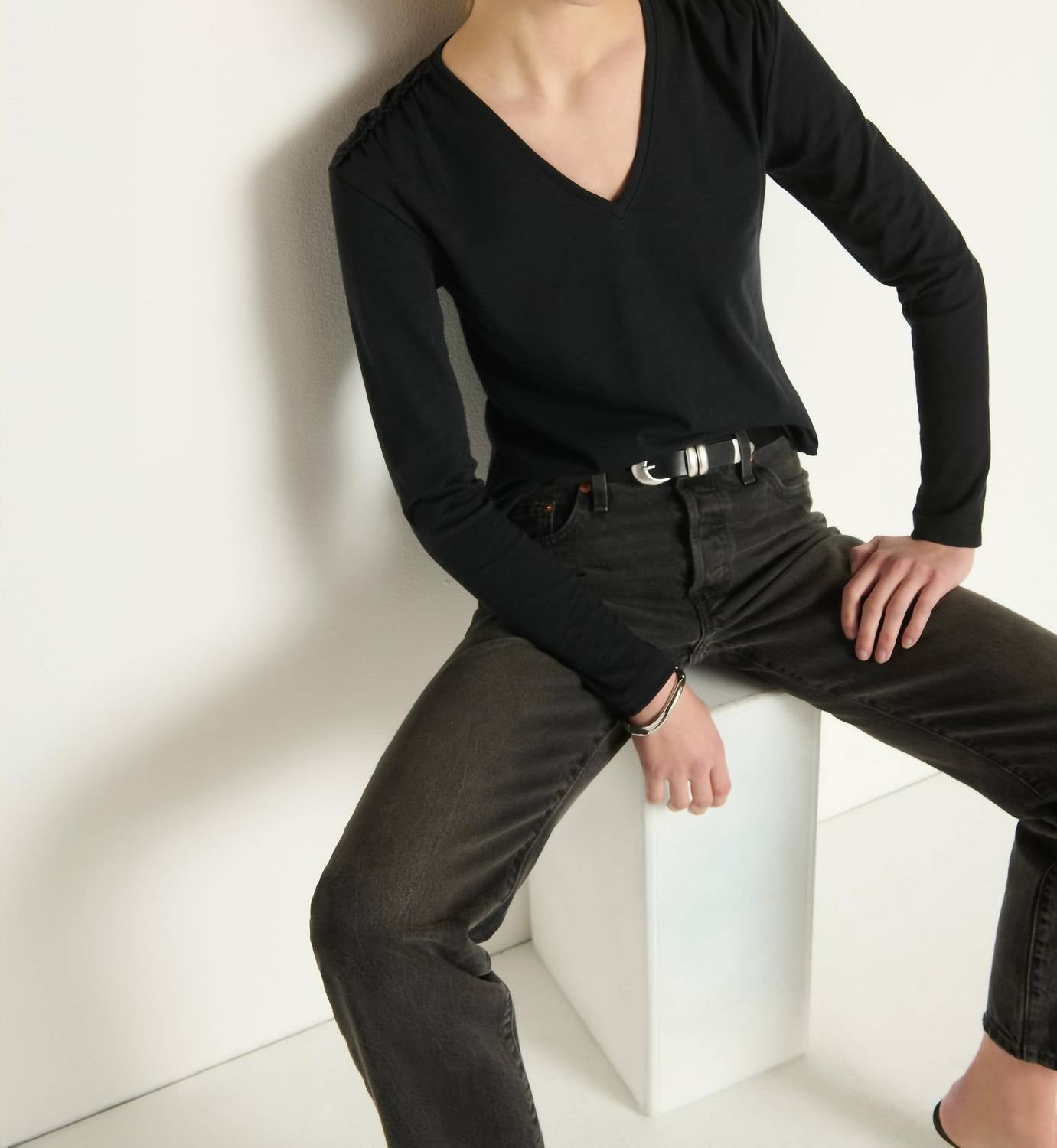 Nation Ltd - Remi V-neck Top