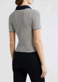 Frame - Pointelle Polo Shirt