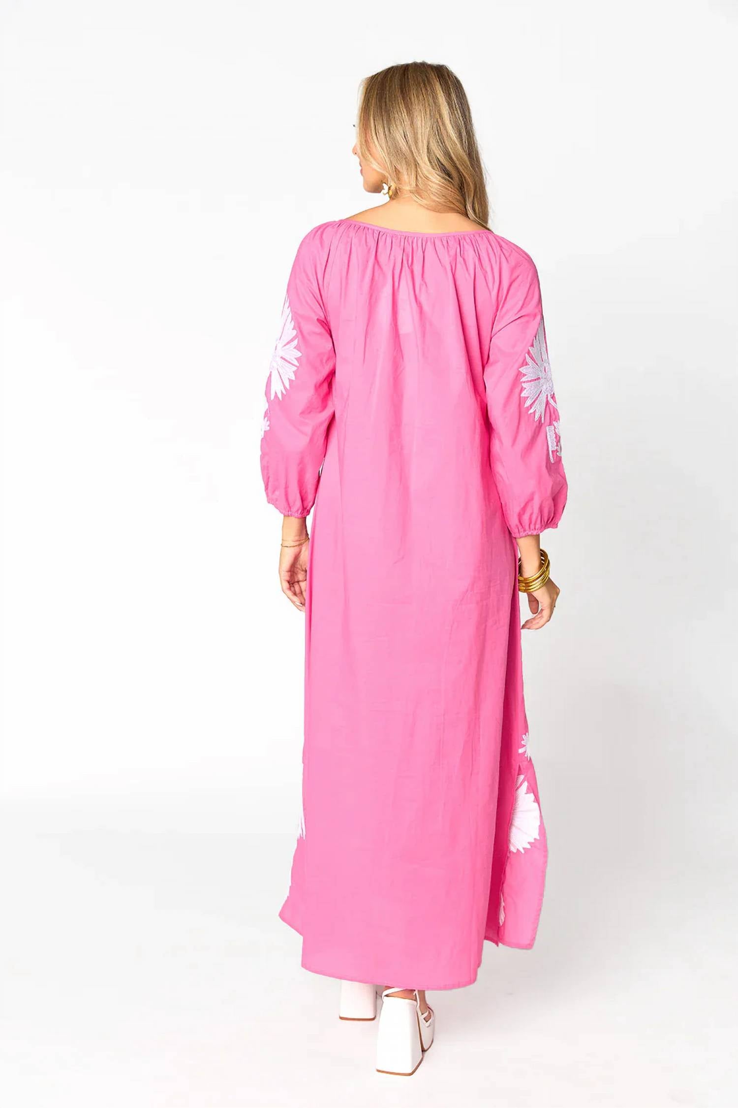 Buddylove - Tiffany Embroidered Caftan Dress