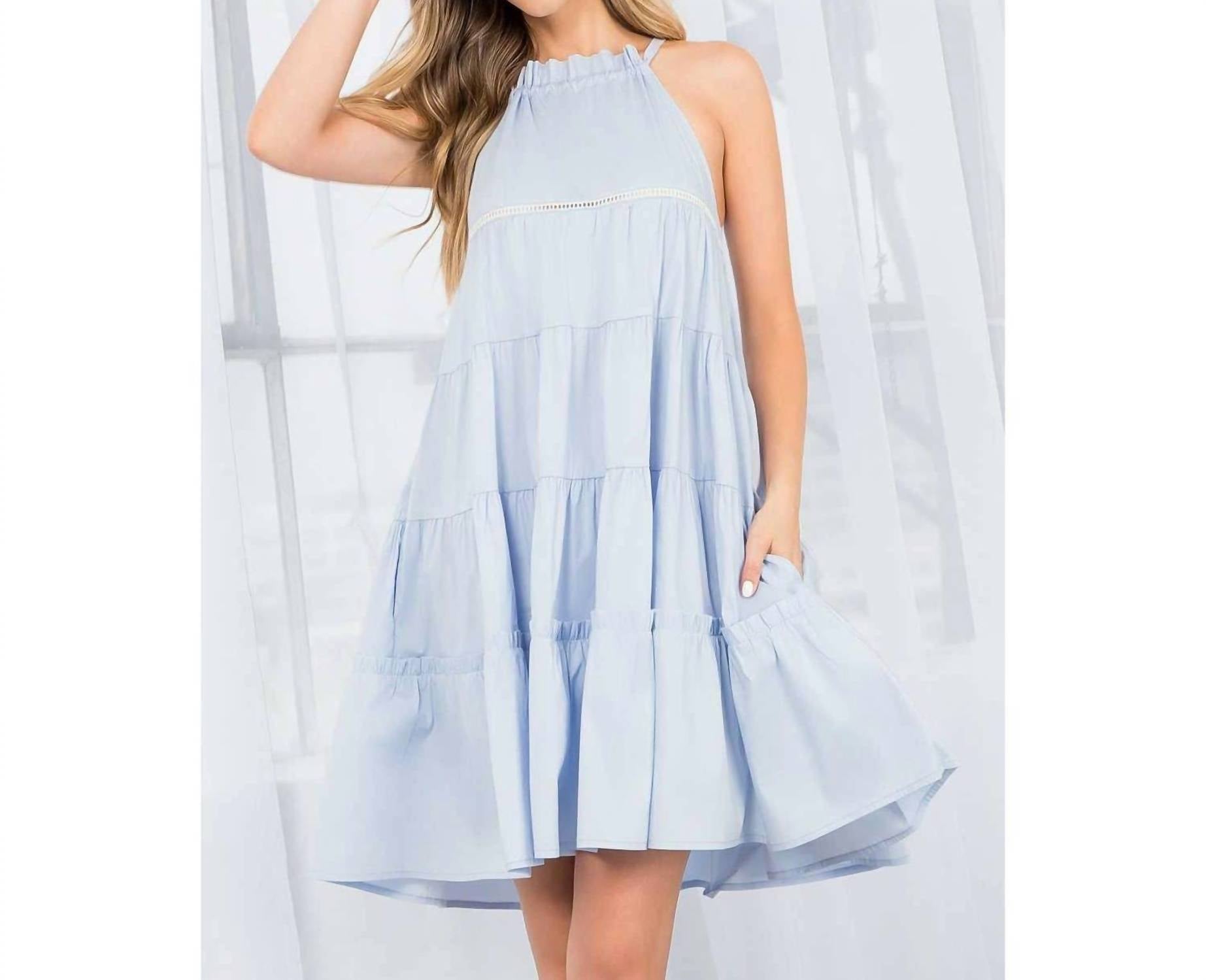 Thml - Poplin Tiered Dress