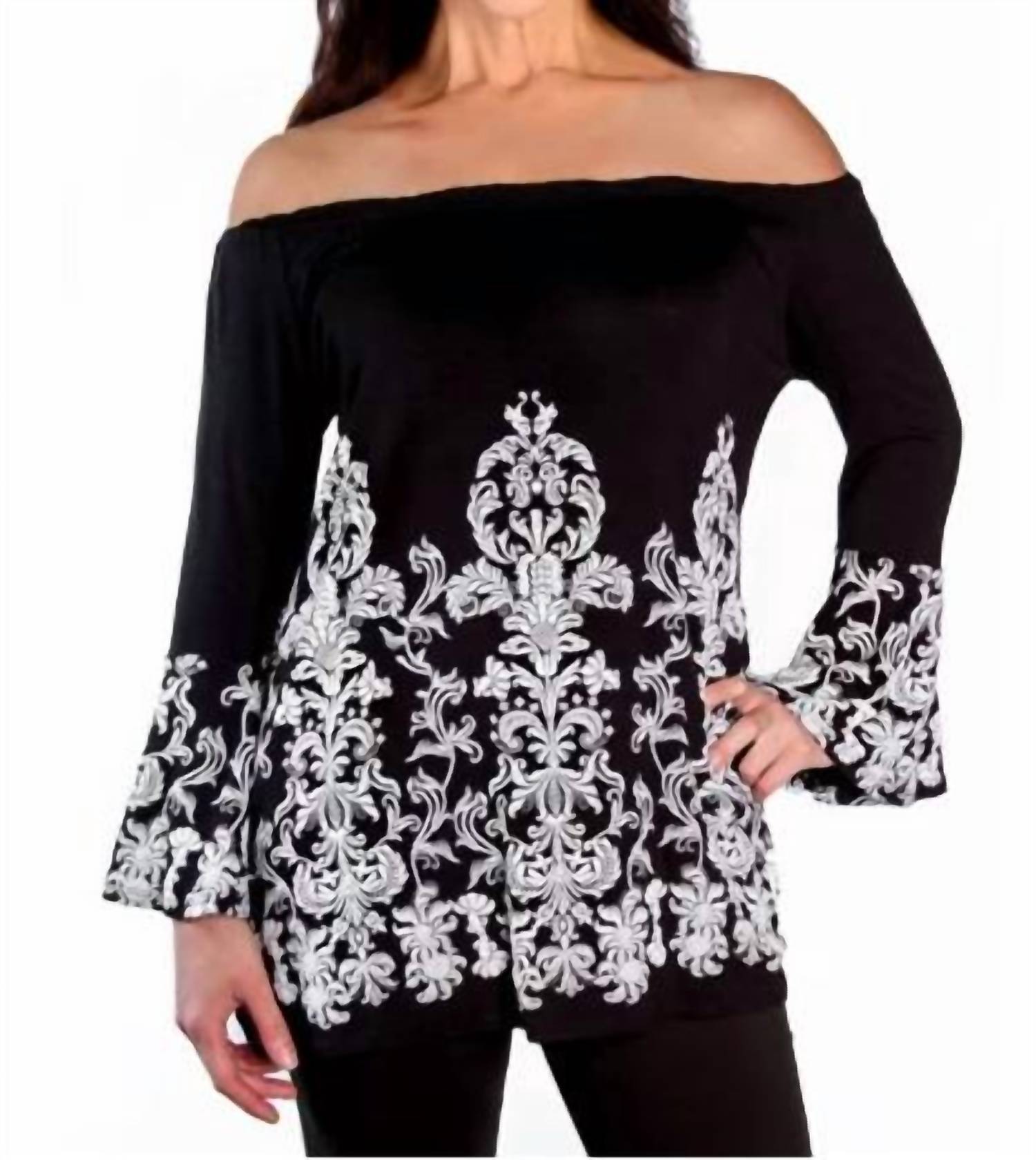 Liberty Wear - Romance Bell Sleeve Top