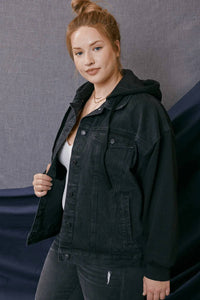 Kancan - Denim Hoodie Jacket