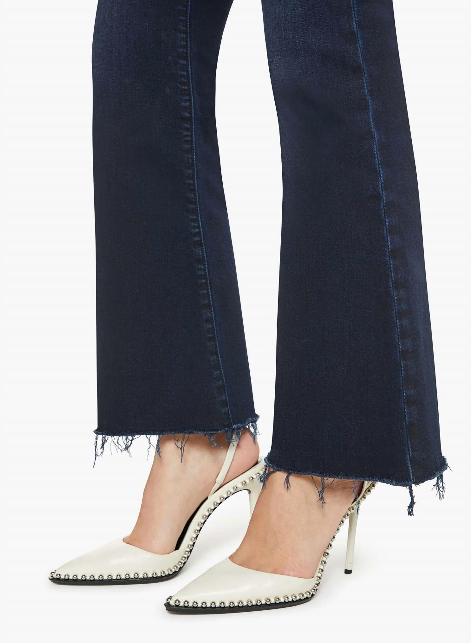 Mother - Lil Weekender Frayed Jeans