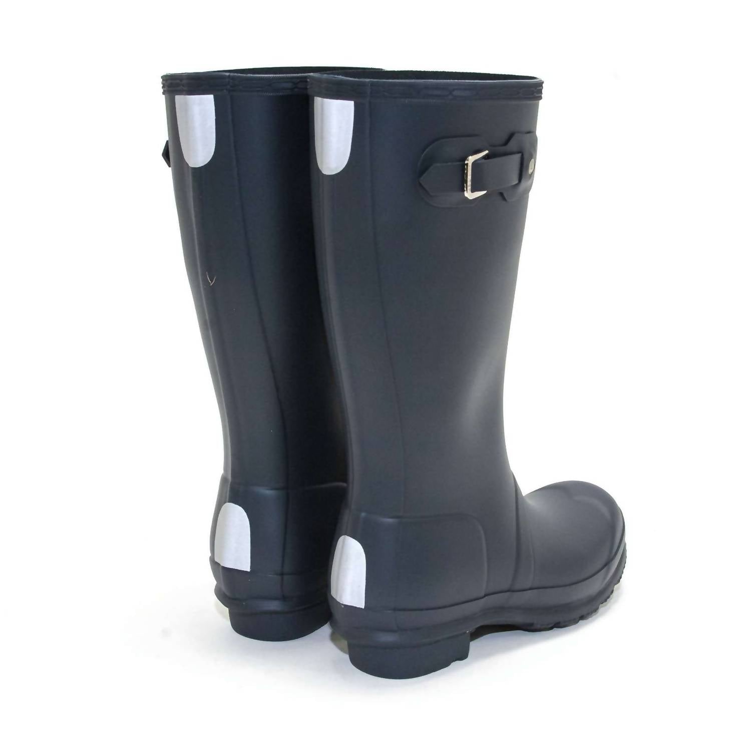 HUNTER Girl's Original Rain Boot in navy - kids' shoe - alternate view