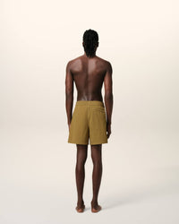 Ami Paris Beach Shorts in havana - men's swimwear - alternate view