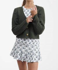 SMITH & QUINN Women's Hyacinth Sweater in rosemary - women's sweater - detail view