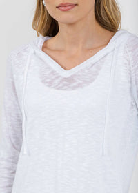 Elliott Lauren - Boardwalk Hoodie Sweater With Mesh Detail
