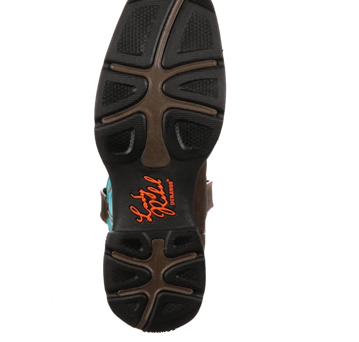 Durango Boots - Women's Steel-toe Lady Rebel Bar None Work Boots