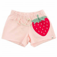 Oh Baby! - Kids Charlie Strawberry Applique Sweatshirt/short Set