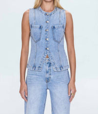 Pistola - Gia Fitted Collarless Vest