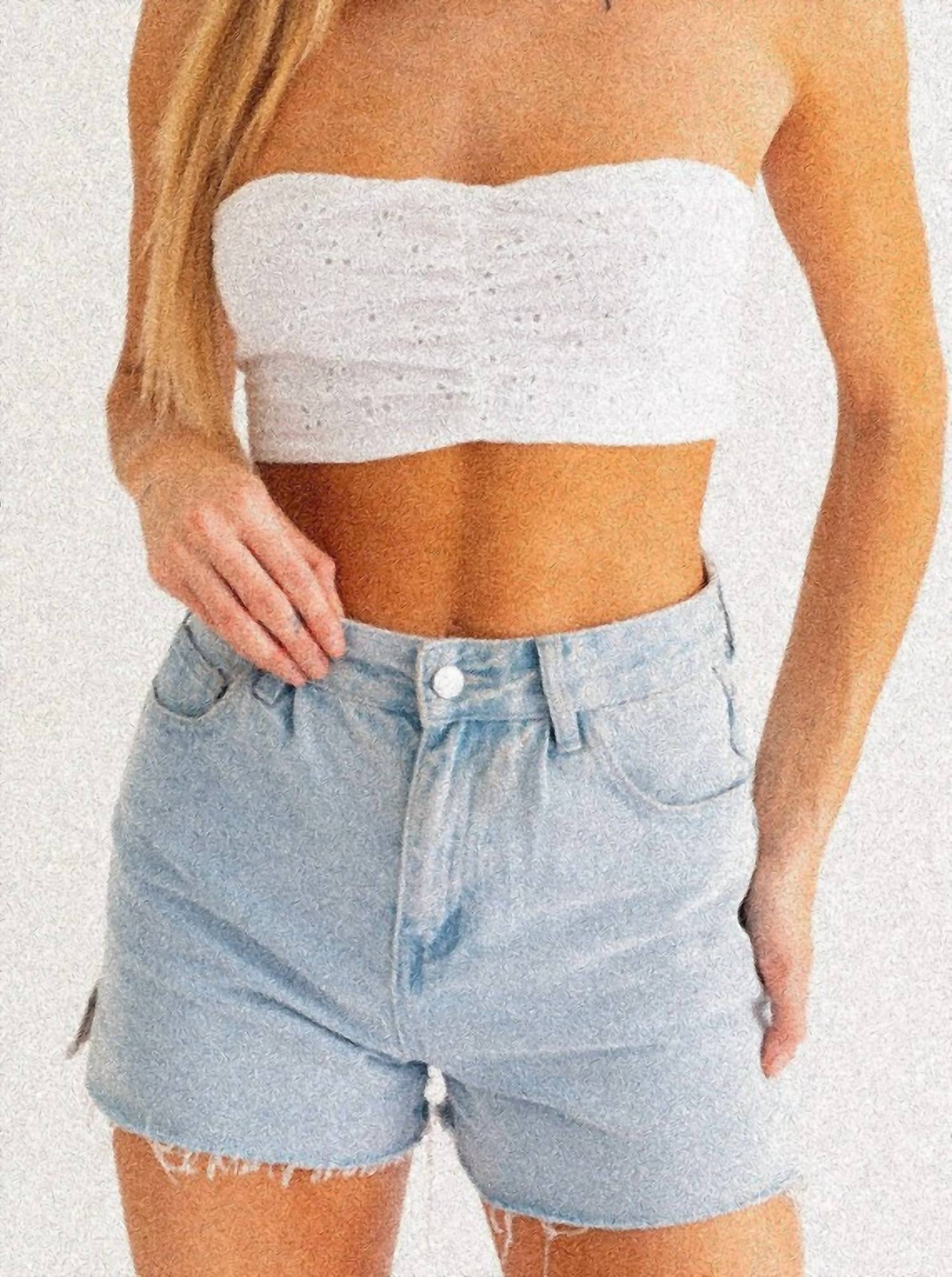 Le Lis - Pacific Bandeau Eyelet Top
