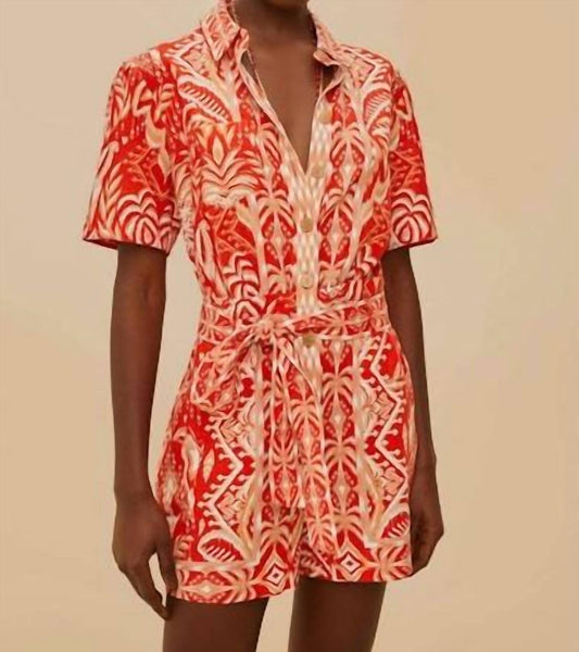 Farm Rio - Tropical Tapestry Romper