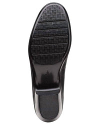 Clarks Women's Emily Belle Pump in black leather - women's heels - view 7