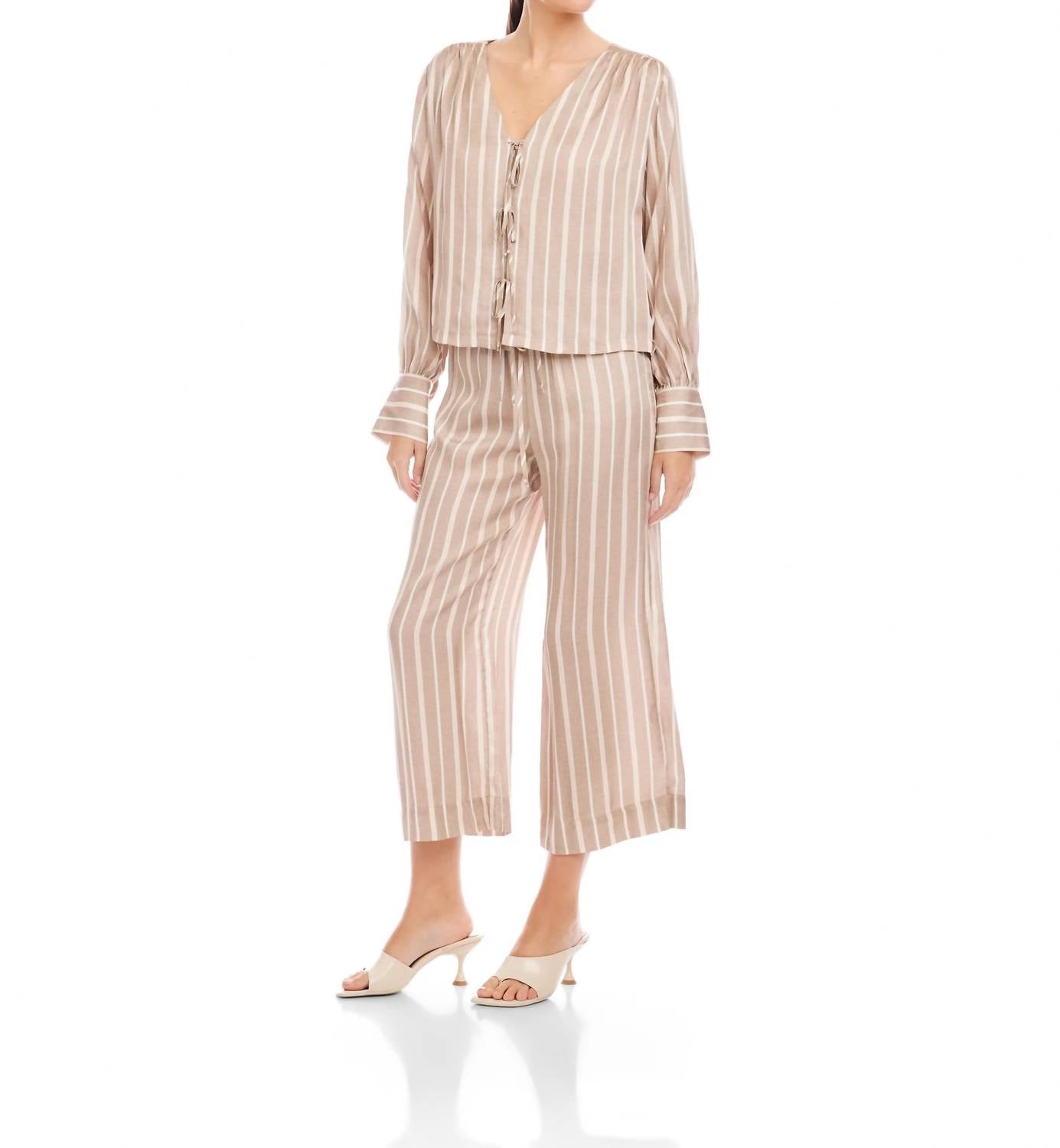 Fifteen Twenty - Kayla Bow Detail Blouse