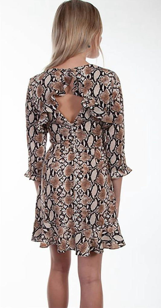 Scully - Python Print Dress