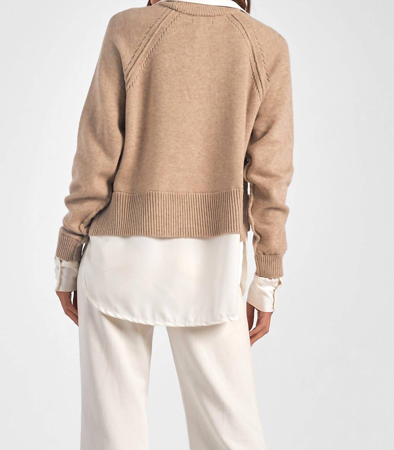 Elan - Layer Me Up Sweater Top