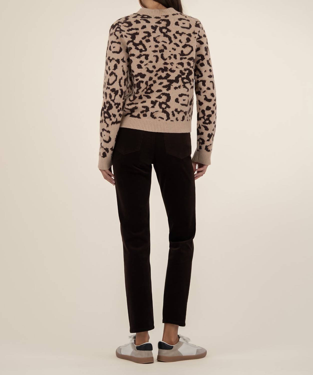 Kut From The Kloth - Gisela Animal Print Pullover Sweater