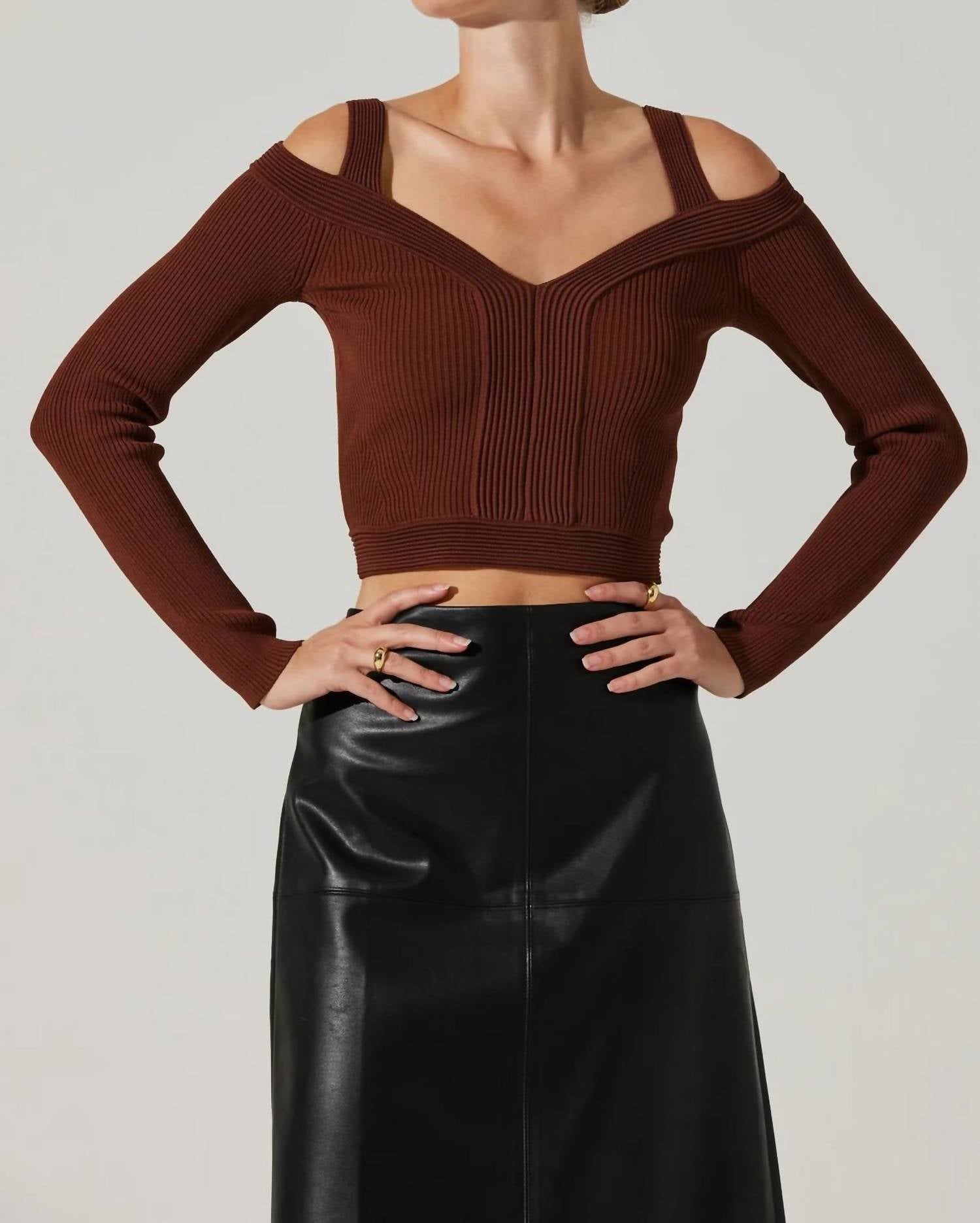 Astr - Pacey Knit Sweater