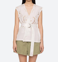 Sea - Dahlia Eyelet Vest