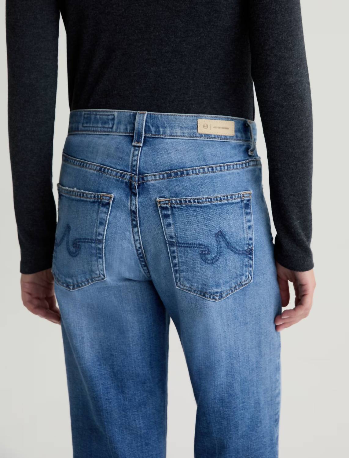 AG Jeans Brinley Crop Jeans in 17 years mystery - women's jeans - view 5