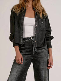 Elan - Julia Button Down Top