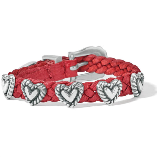 Brighton - Women's Roped Heart Braid Bracelet