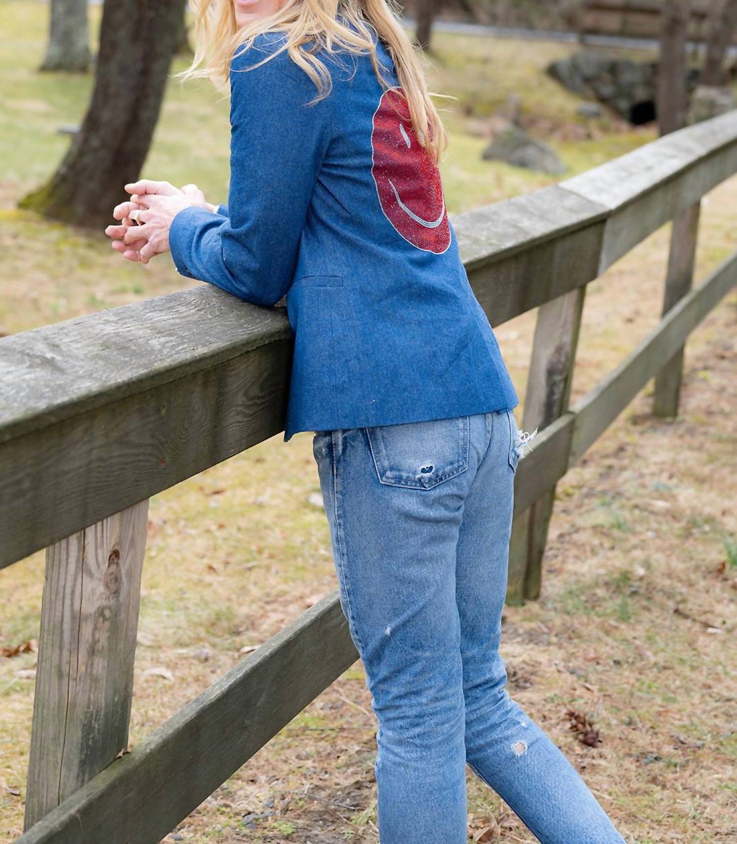 Hipchik - Crystal Smile Blazer