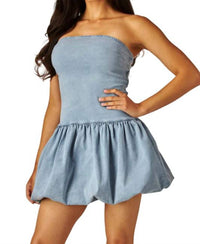 Love Poem - Brooklyn Bubble Bottom Mini Dress