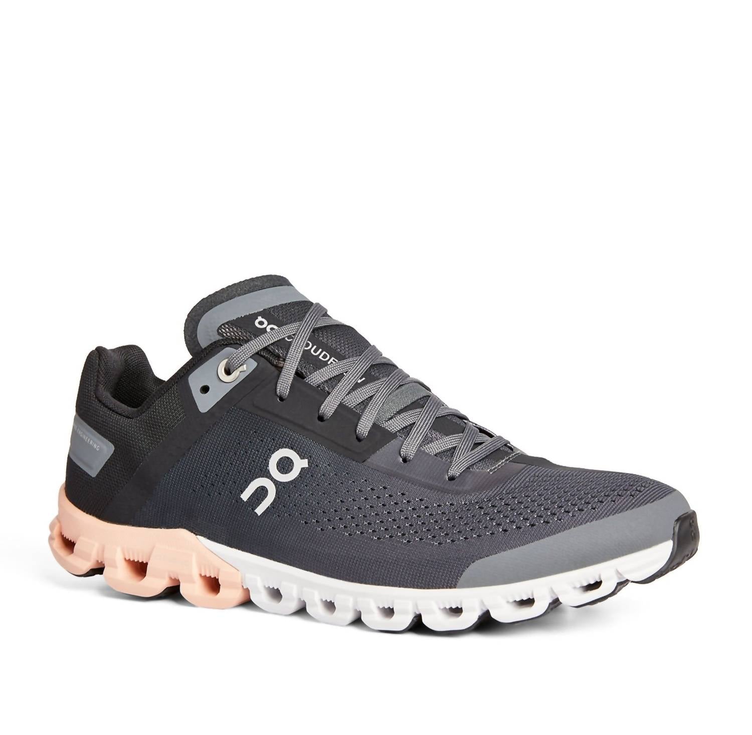 On Women's Cloudflow Running Shoes in rock rose - women's shoe