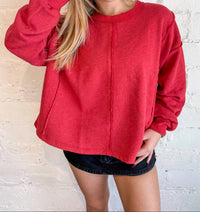 Project Social T - Livy Seamed Pullover